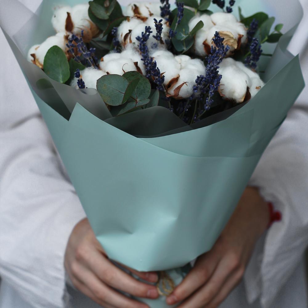 Хлопок и лаванда Хлопок и лаванда