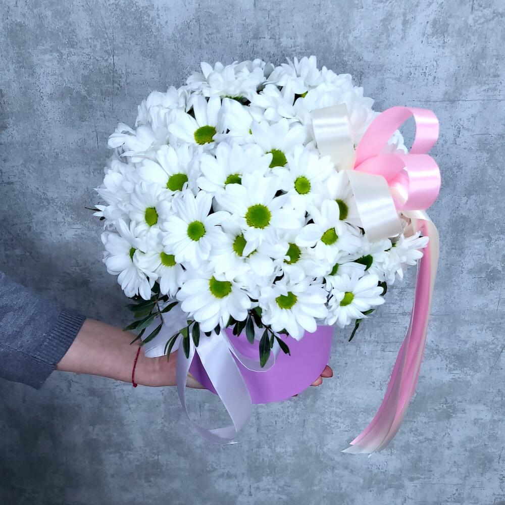 Ромашковое поле Композиция из хризантем Ромашковое поле Композиция из хризантем