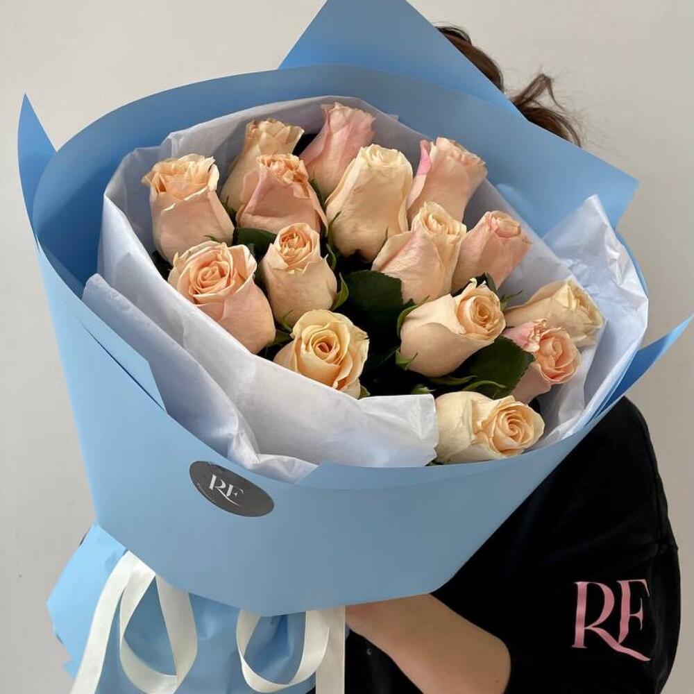 Монобукет из роз